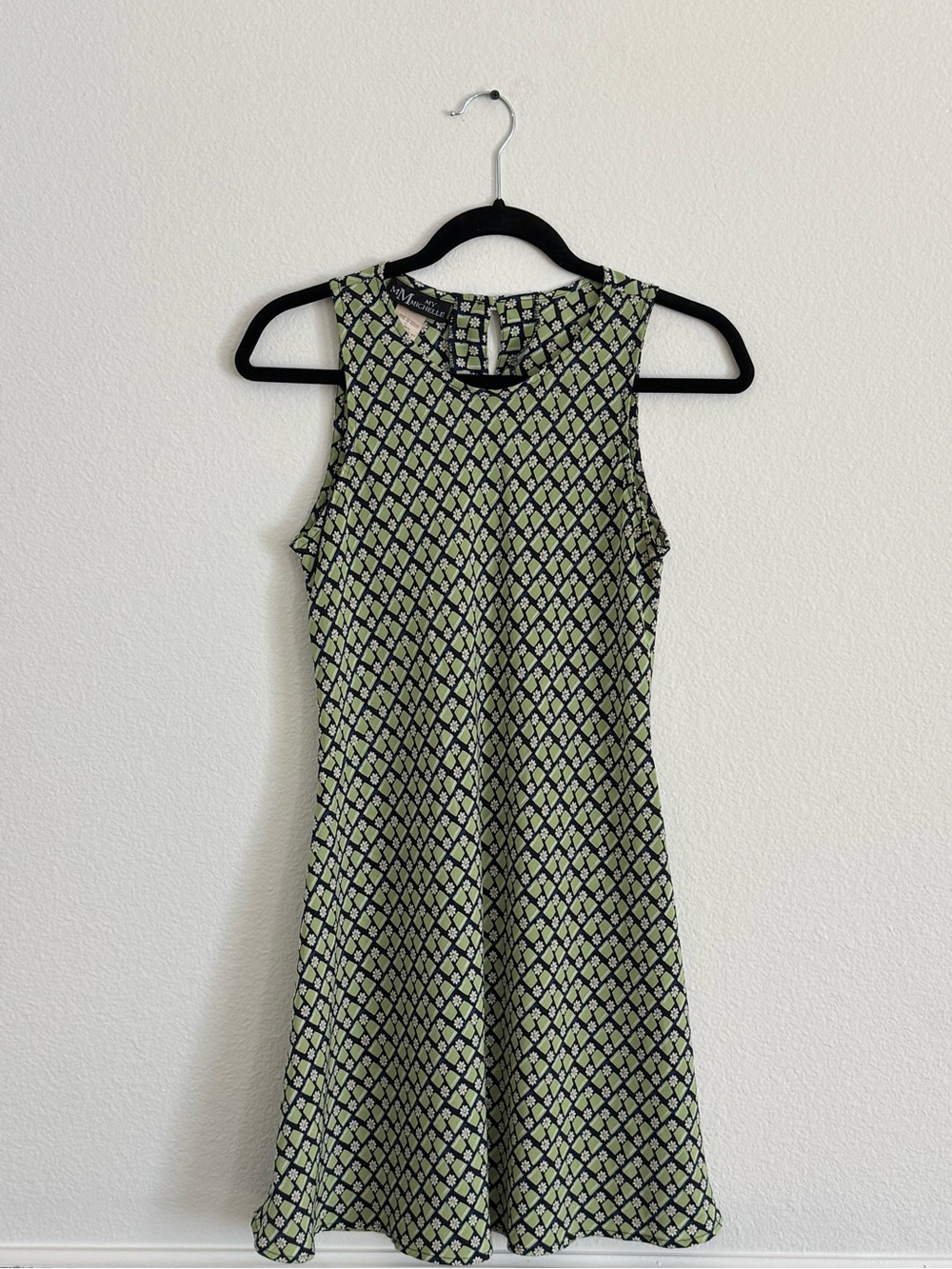 My Michelle Ditsy Floral Sleeveless Mini Dress